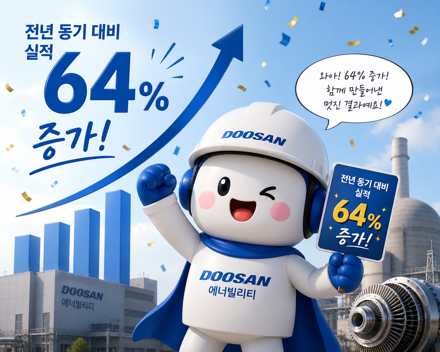 두산에너빌리티 잠정 실적 1분기 매출 4조2611억 영업익 2335억 어닝 서프라이즈 분석