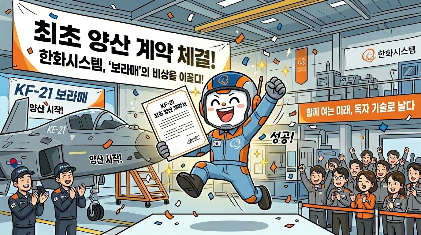한화시스템 KF-21 920억 EO TGP 전자광학 표적획득추적장비 최초 양산 계약 분석