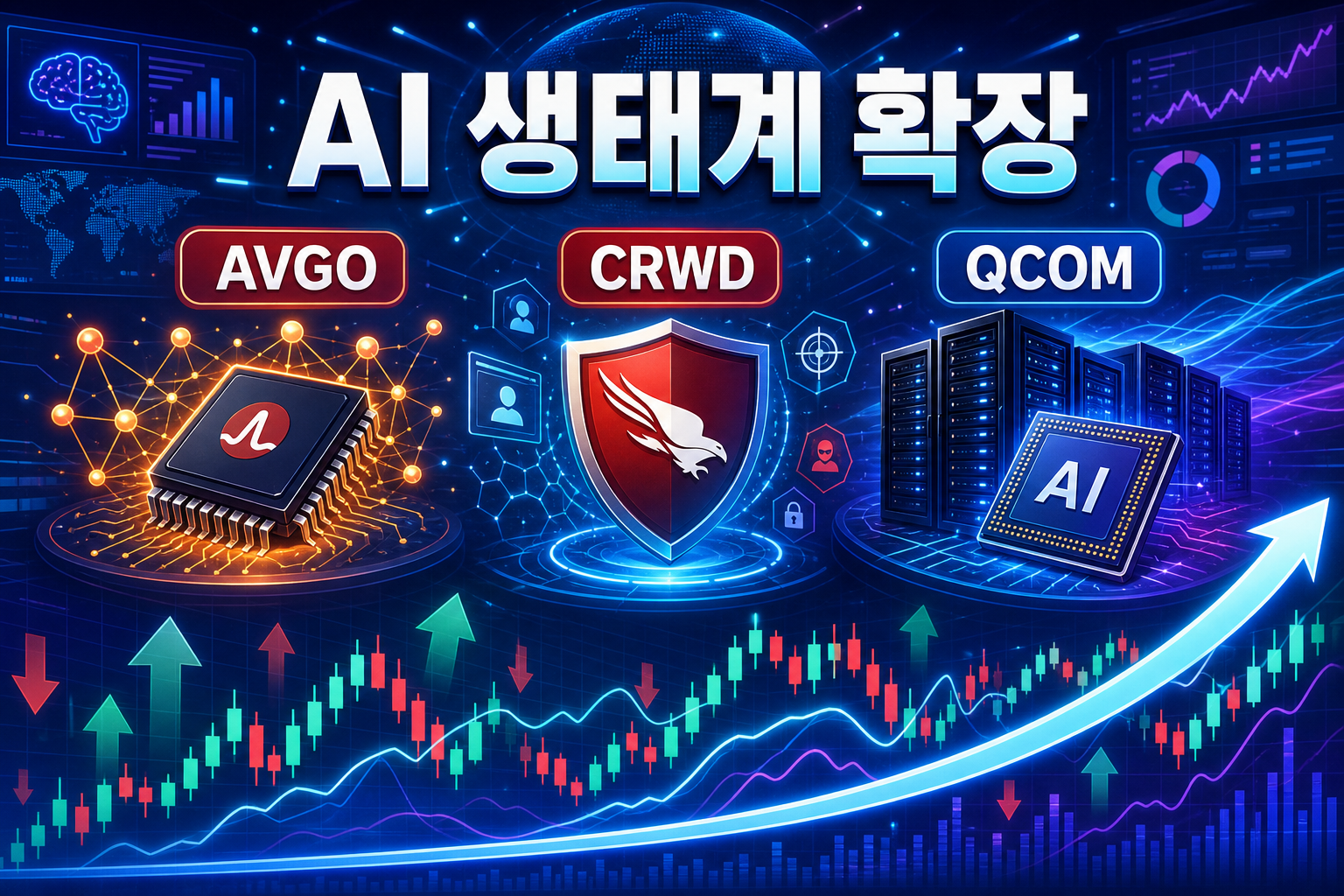 AVGO·CRWD·QCOM AI 생태계 확장