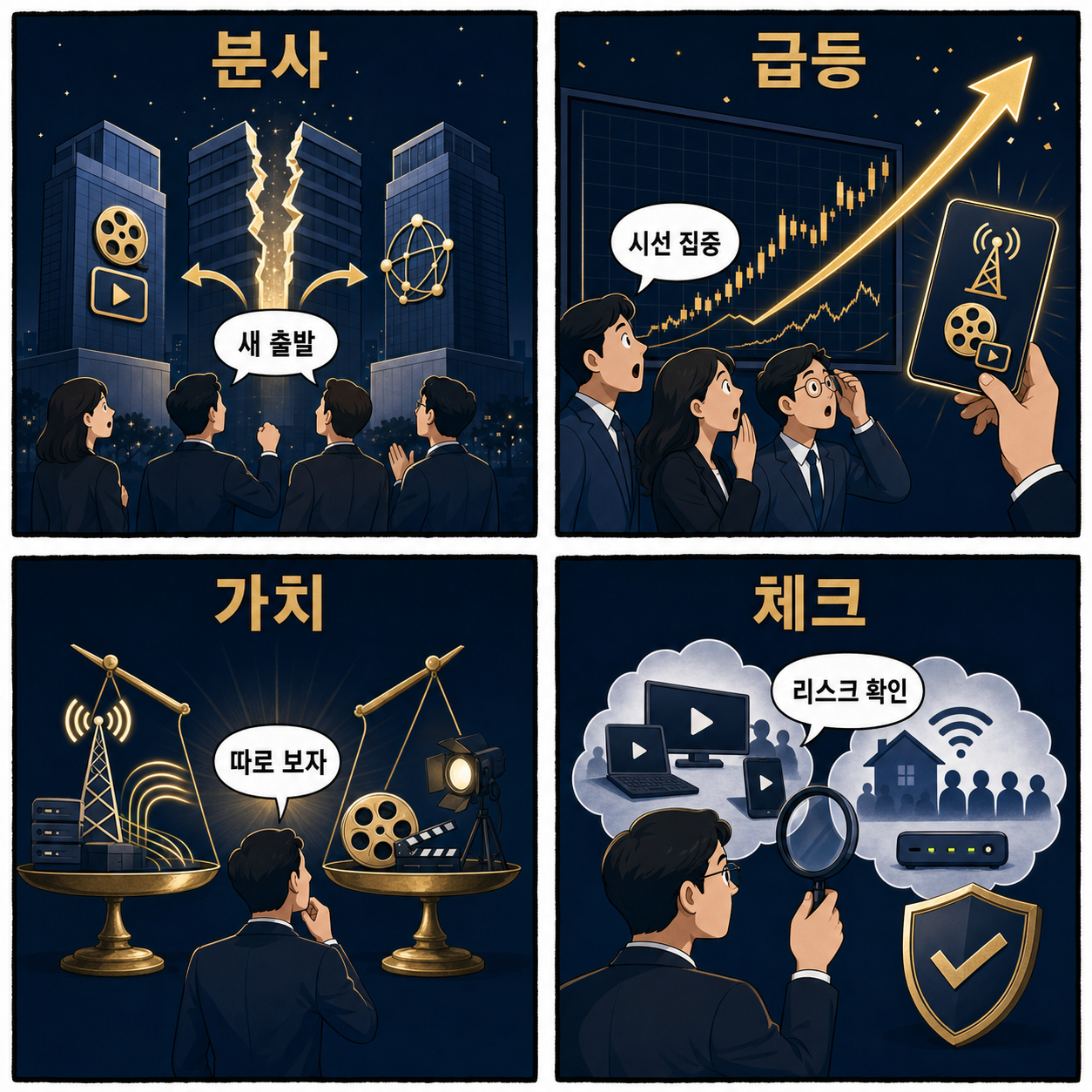 NBC유니버설 분사 선언한 컴캐스트(CMCSA), 장중 두 자릿수 급등…미디어·통신 공룡의 대수술 성공할까