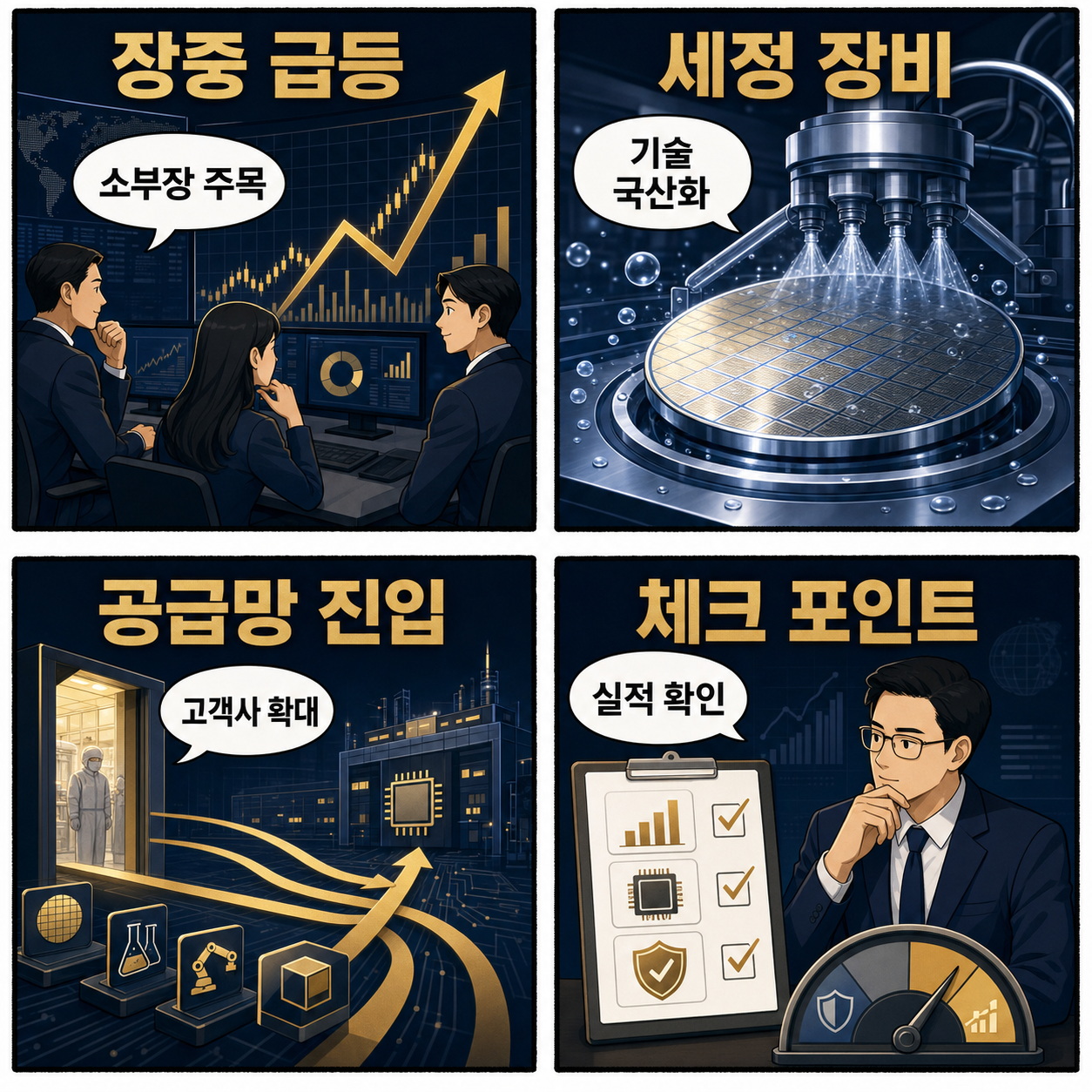 [장중 특징주] 케이씨텍(281820), 日 독점 깬 '초임계 세정 장비' 국산화로 SK하이닉스 공급 진입… 장중 22%대 급등