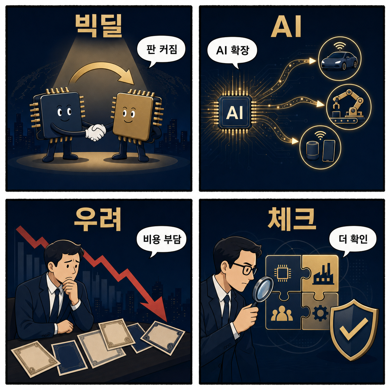 70억 달러 '피지컬 AI' 빅딜 선언 후 20% 폭락한 온세미(ON)... 시장이 싸늘한 이유는?