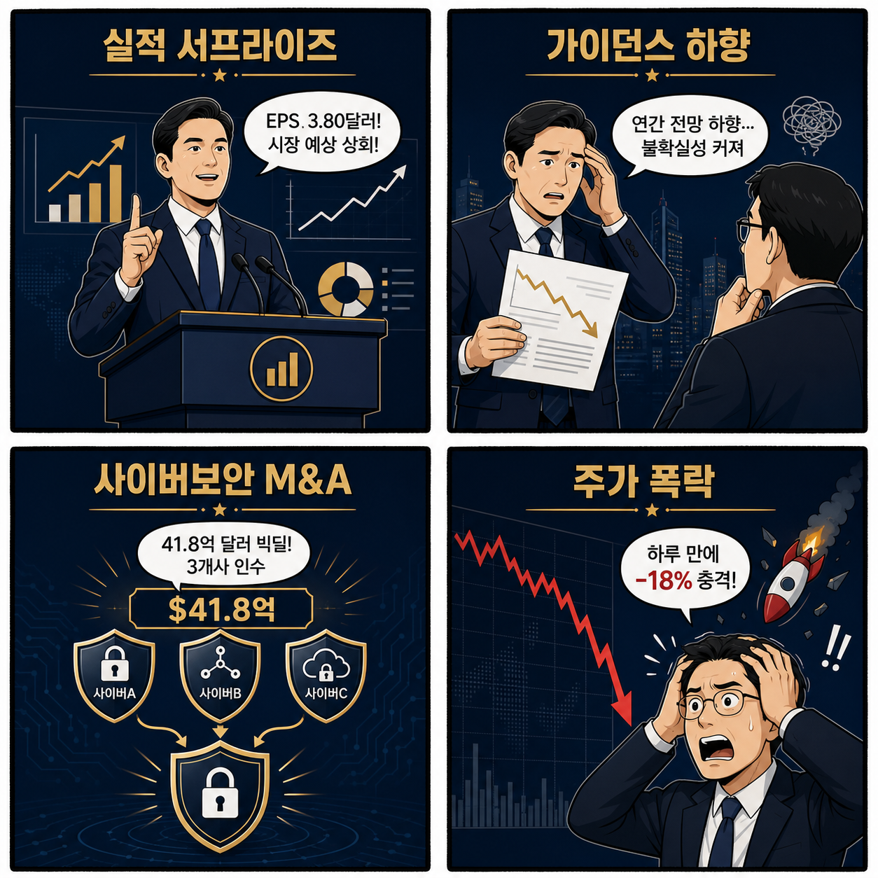 실적 상회에도 가이던스 낮춘 액센추어, 주가 18% 폭락