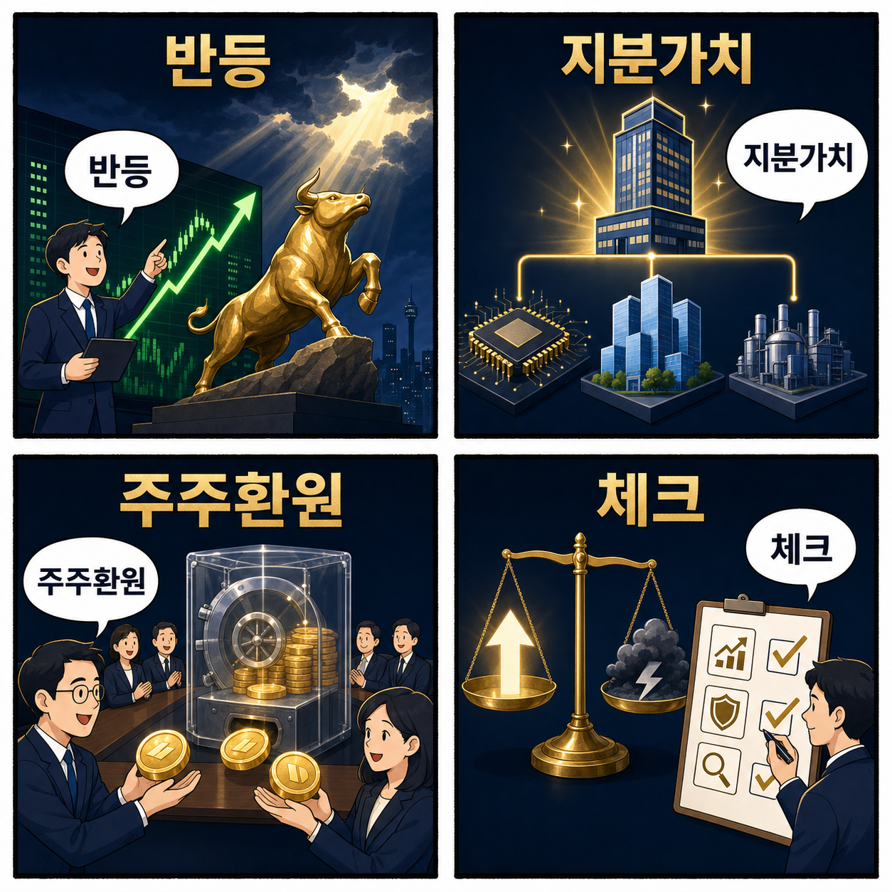 급반등장 주도한 삼성물산, 지분 가치 재평가와 주주환원 기대감 부각