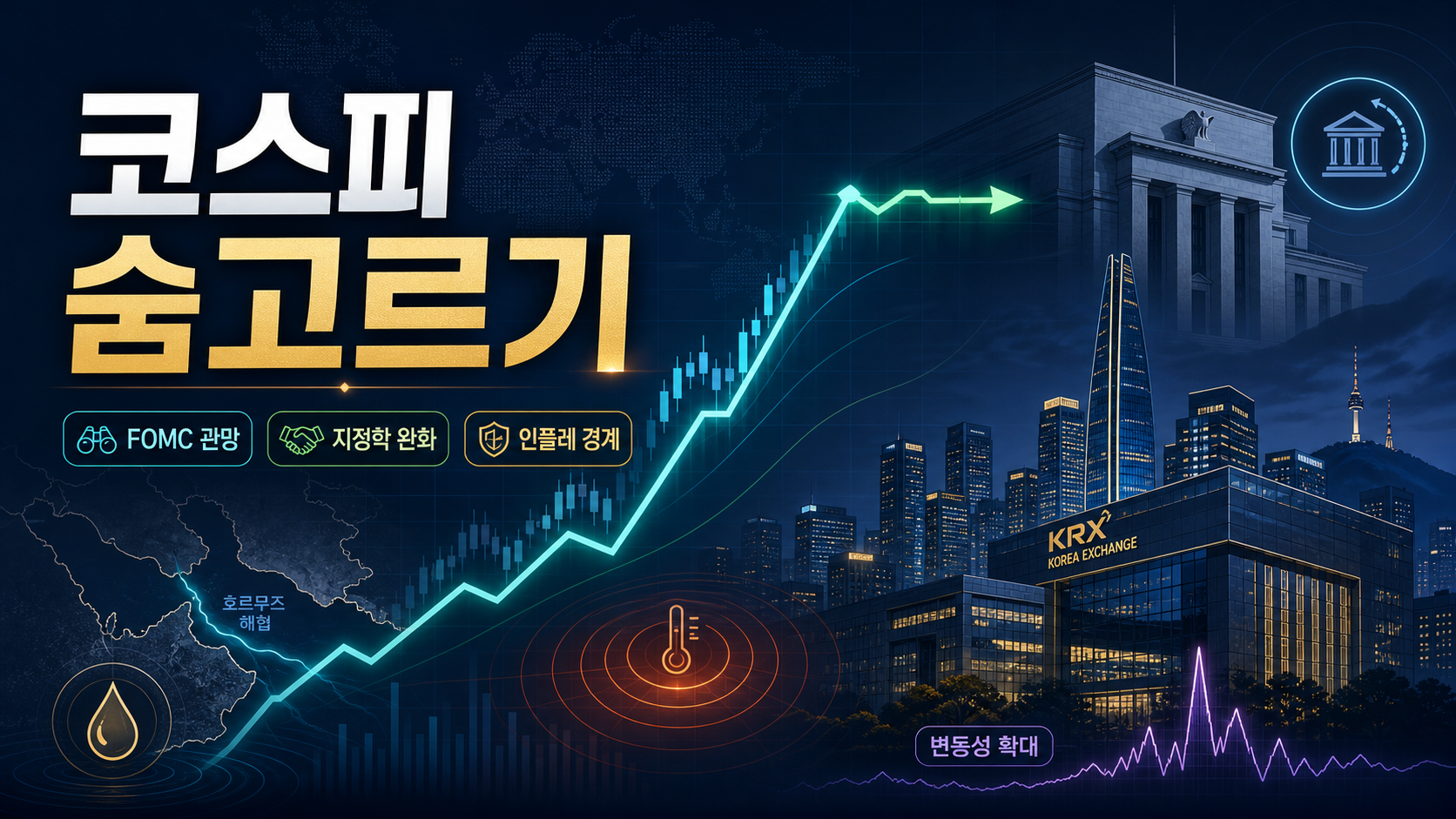신임 연준 의장 데뷔와 '호르무즈 현실론'…코스피 8,800선 안착 시험대