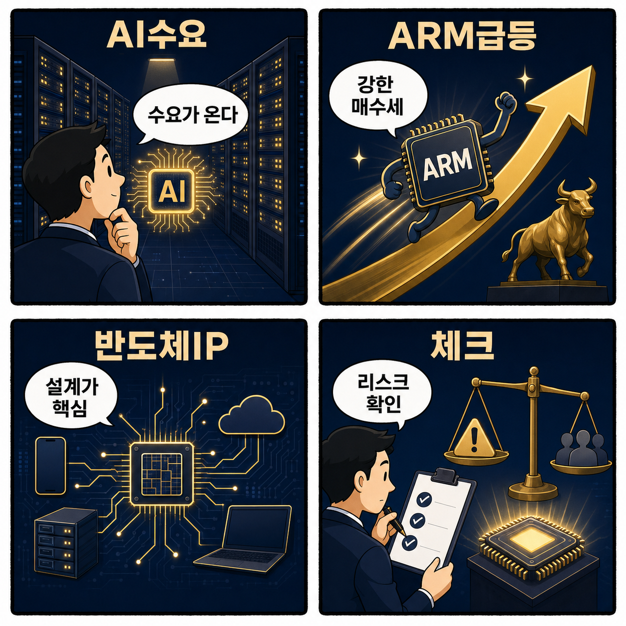 AI CPU 수요 기대감에 11%대 급등한 ARM, 뉴욕 증시 견인