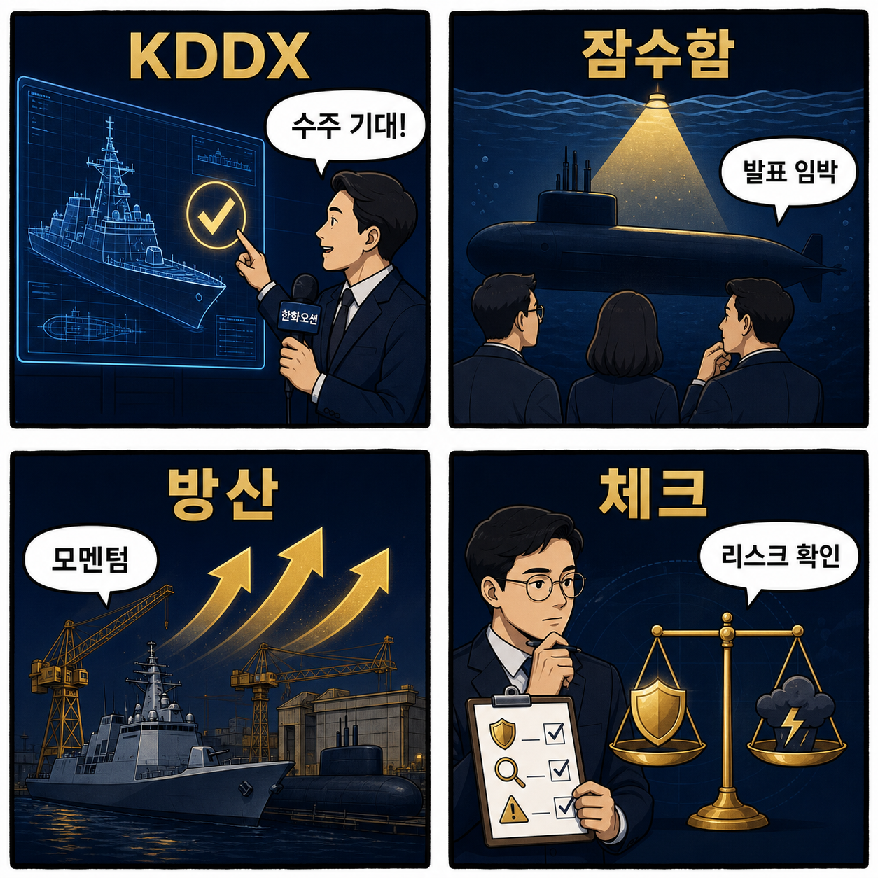 [장중 특징주] 한화오션, 7.8조 KDDX 우선협상자 선정에 60조 캐나다 잠수함 기대까지… 장중 10%대 급등