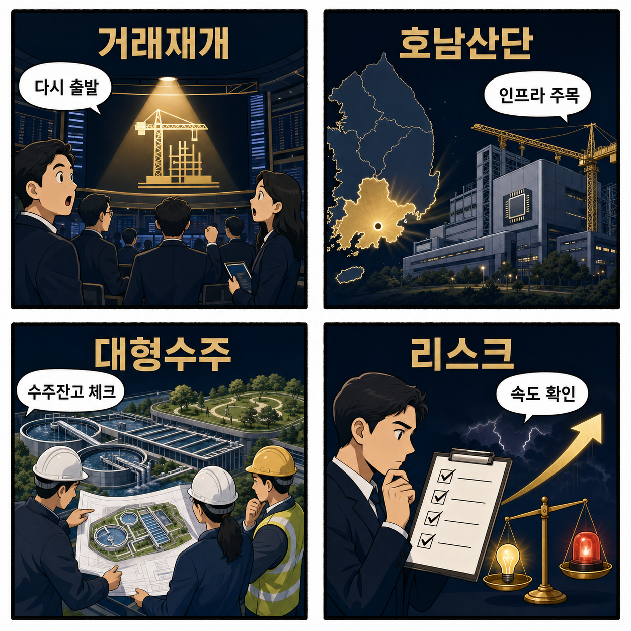 [장중 특징주] ‘거래정지 해제’ 금호건설(002990), 호남권 반도체 메가 클러스터 수혜 기대에 장중 14%대 급등