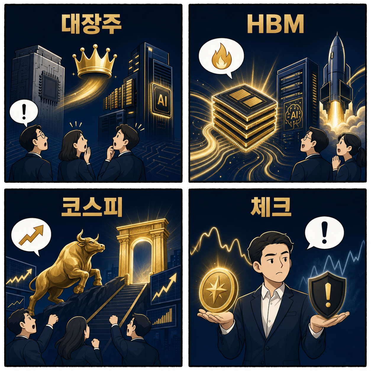 대장주 바뀐 코스피, 사상 첫 8,000선 돌파...SK하이닉스 '시총 1위'가 쏘아 올린 AI 혁명