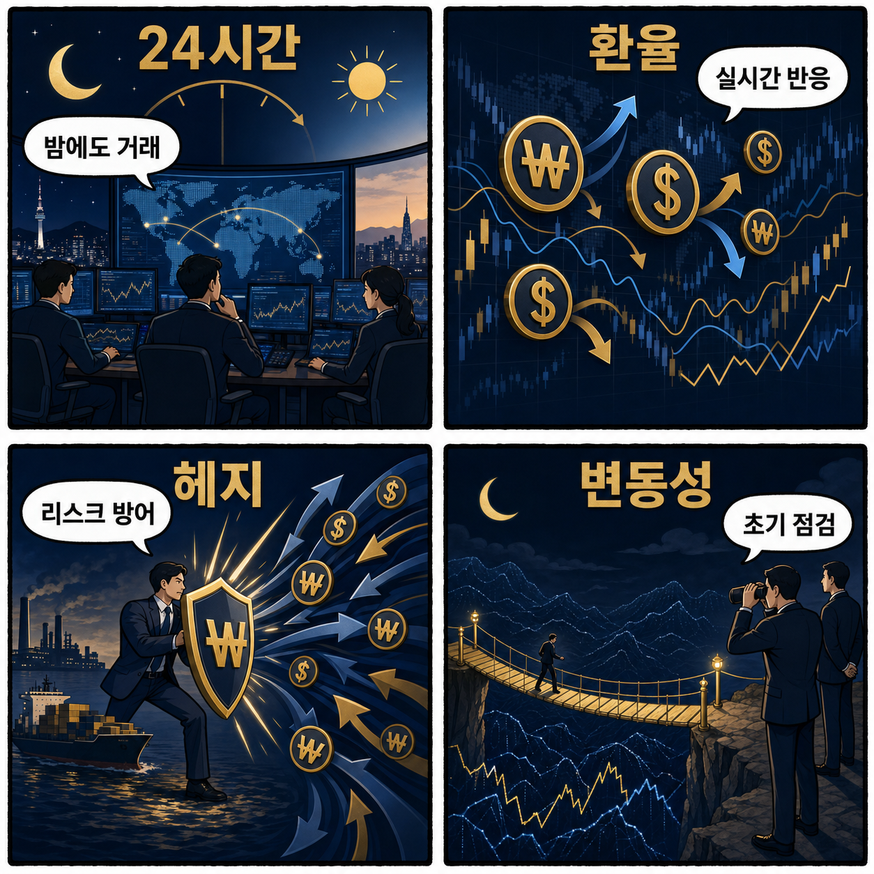 환율 1,530원선 속 '24시간 외환거래' 전면 개시… 원화 국제화 서막과 변동성 뇌관의 갈림길